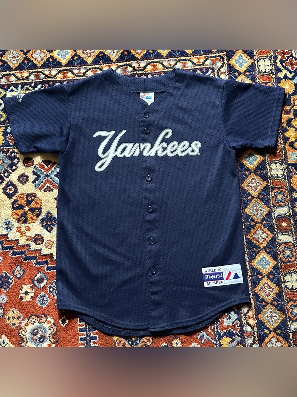 Vintage 90s Majestic Derek Jeter New York Yankees Jersey Made in USA